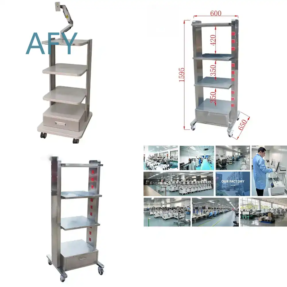 Pet Supplies Vet Clinic - Veterinary Trolley Cart for Veterinary Instruments