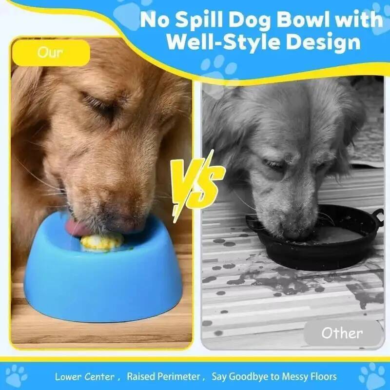 Slow Feeder Dog Bowl - 1pc Dog Lick Bowl Slow Feeder
