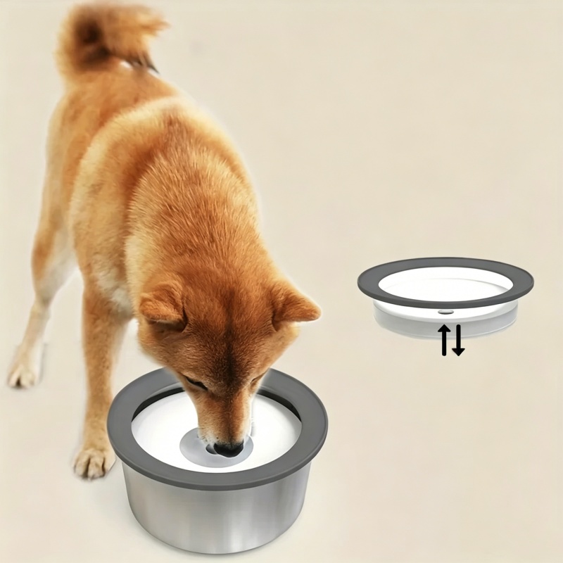Stainless Steel Dog Water Bowl - огляд і ціна Slow Feeder Dog Bowl