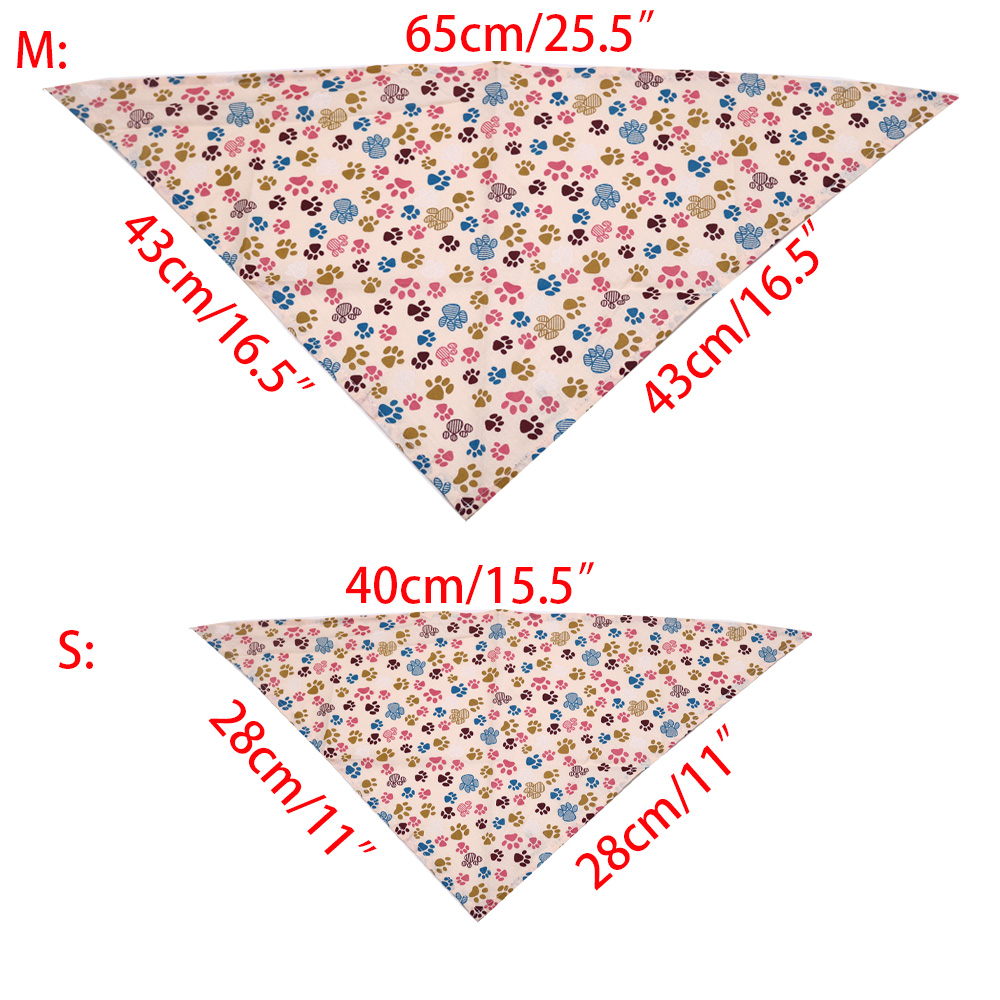 60pcs 100% Cotton Dog Bandanas - огляд і ціна Dog Bandana Scarf