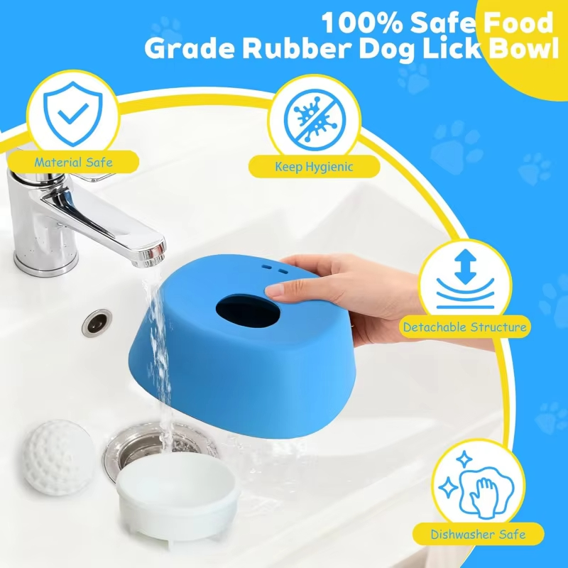 Liquid Slow Dog Bowls  Anti-sl - огляд і ціна Slow Feeder Dog Bowl