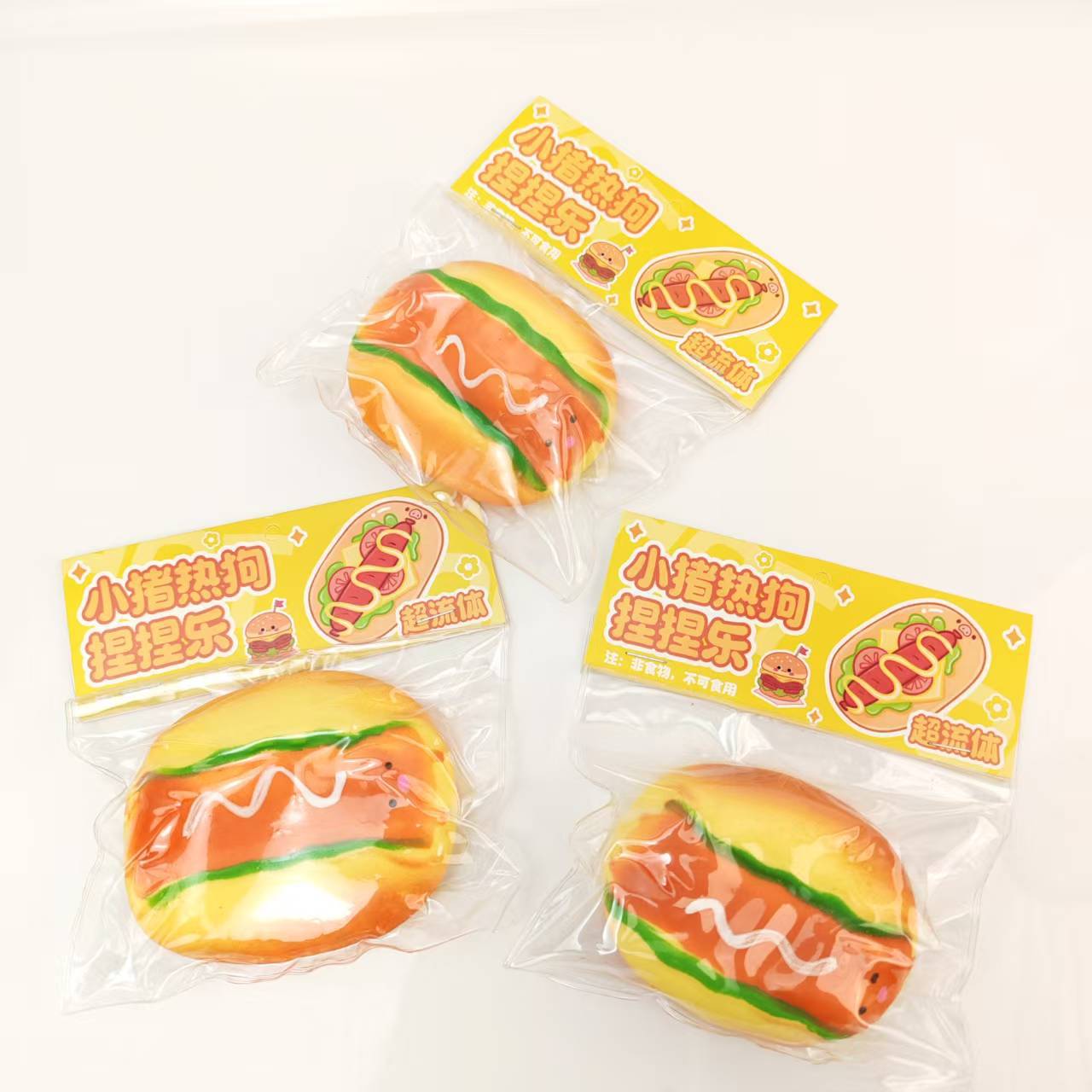 4Pc Realistic Hot Dog Squishy  - огляд і ціна Pet Supplies In Bulk