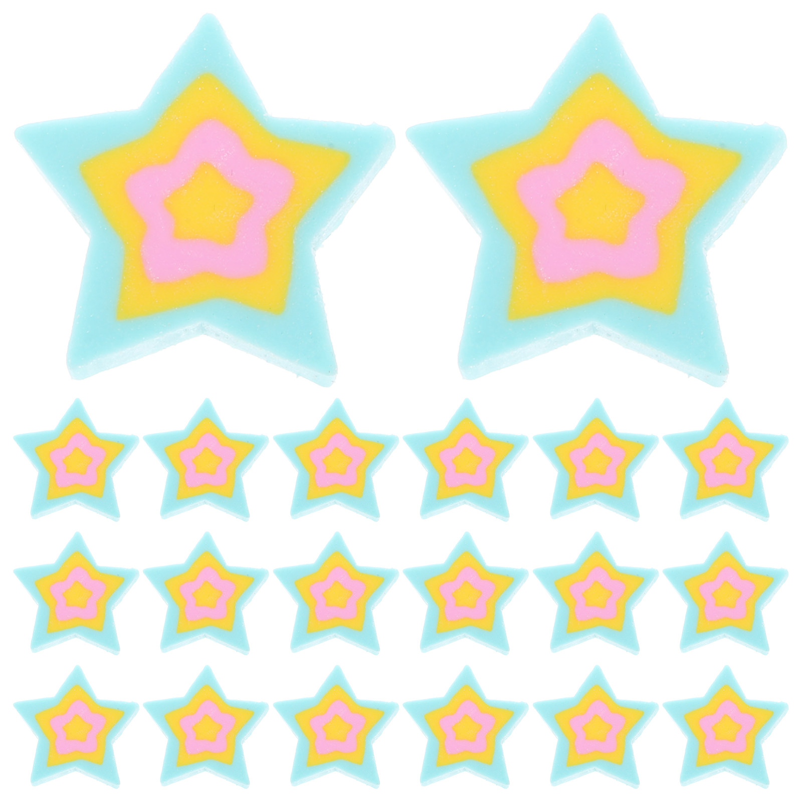 50Pcs Cute Star Erasers Mini B - огляд і ціна Pet Supplies In Bulk