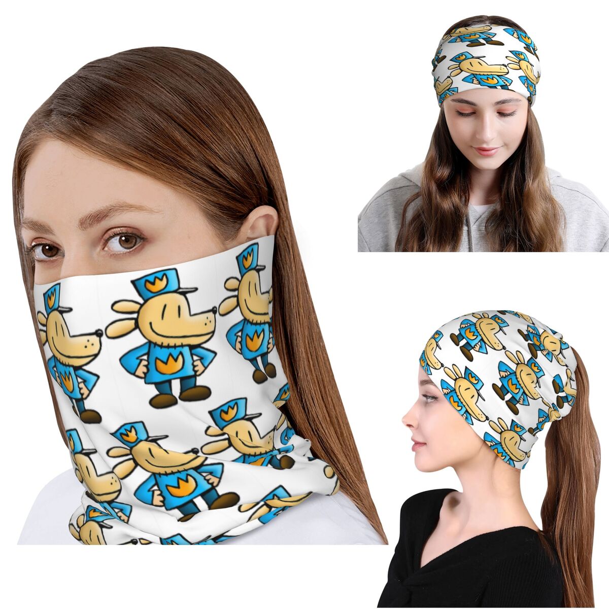 Dog Man Comedic Graphic Novel  - огляд і ціна Dog Bandana Scarf
