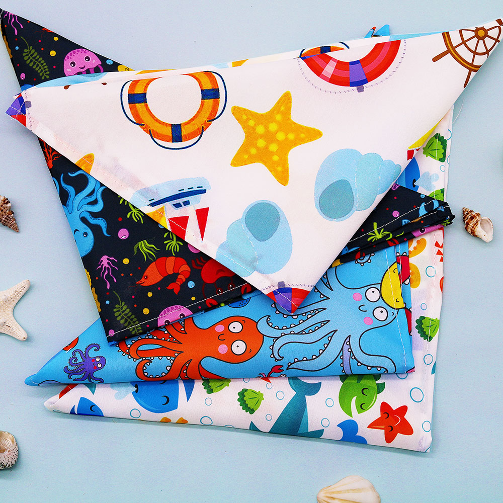 50pcs Pet Dog Bandana Fashion  - огляд і ціна Dog Bandana Scarf