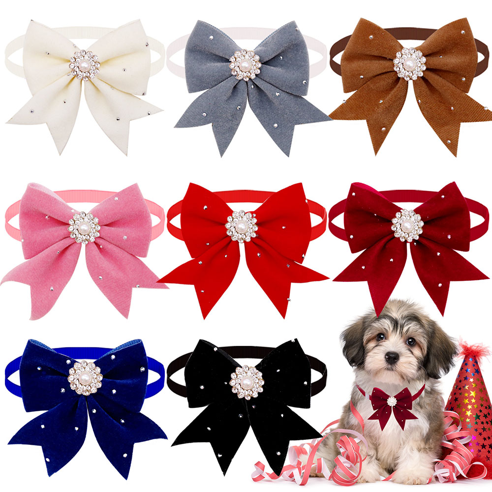 8PCS Dog Collar Floral Ribbon  - огляд і ціна Pet Supplies In Bulk