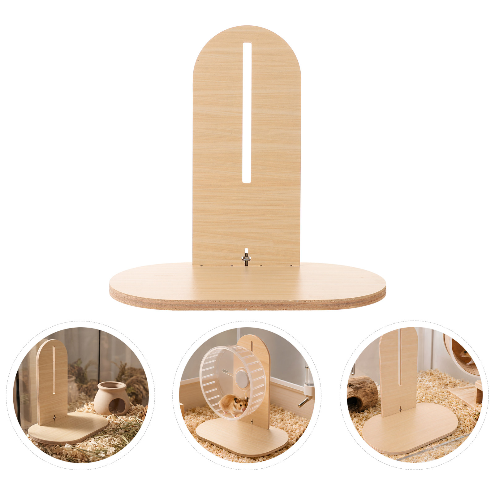 Wooden Hamster Wheel Holder St - огляд і ціна Hamster Cage Wheel
