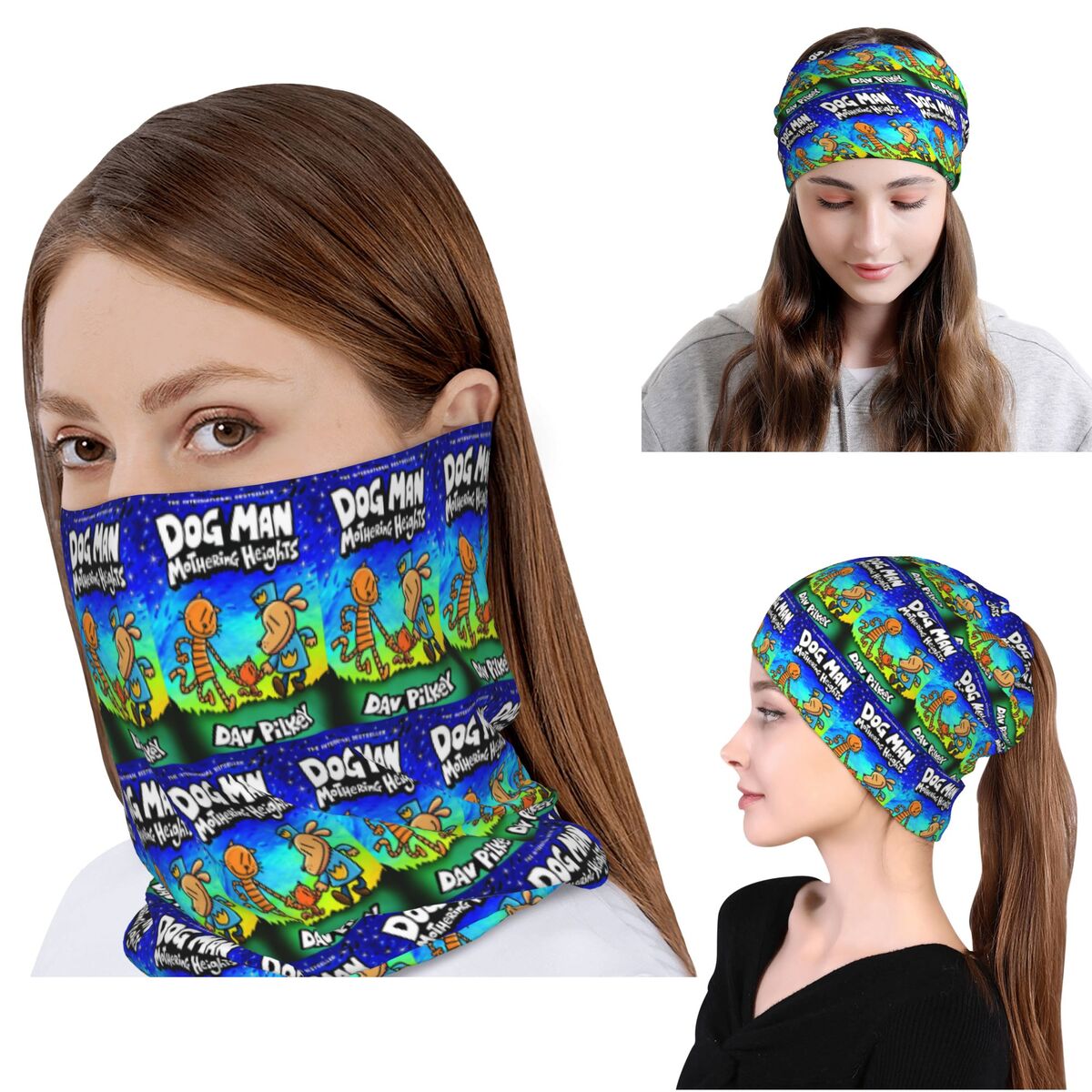 Dog Man Dogman Movie 2025 Comi - огляд і ціна Dog Bandana Scarf