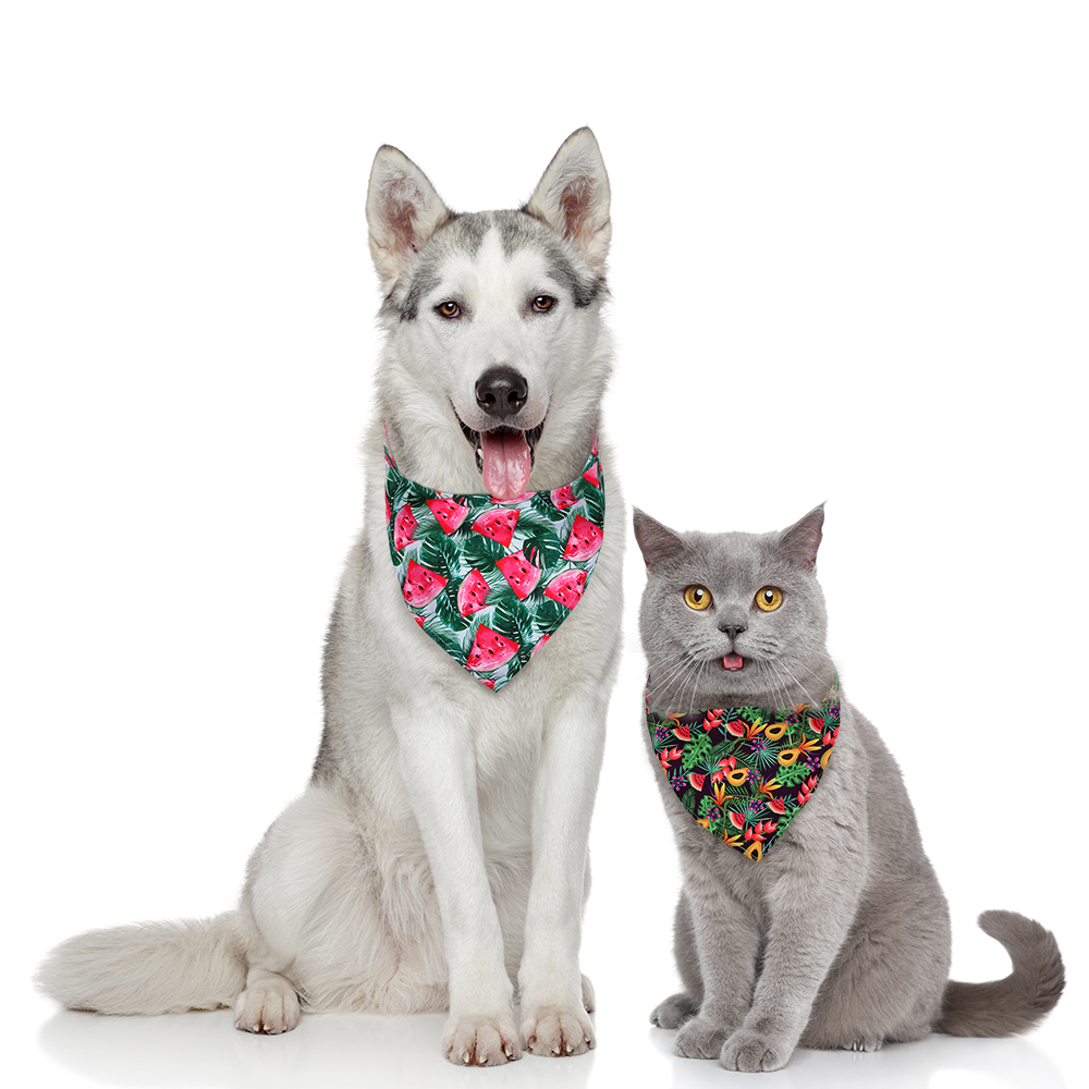 50pcs Dog Bandana Summer Fruit - огляд і ціна Pet Supplies In Bulk