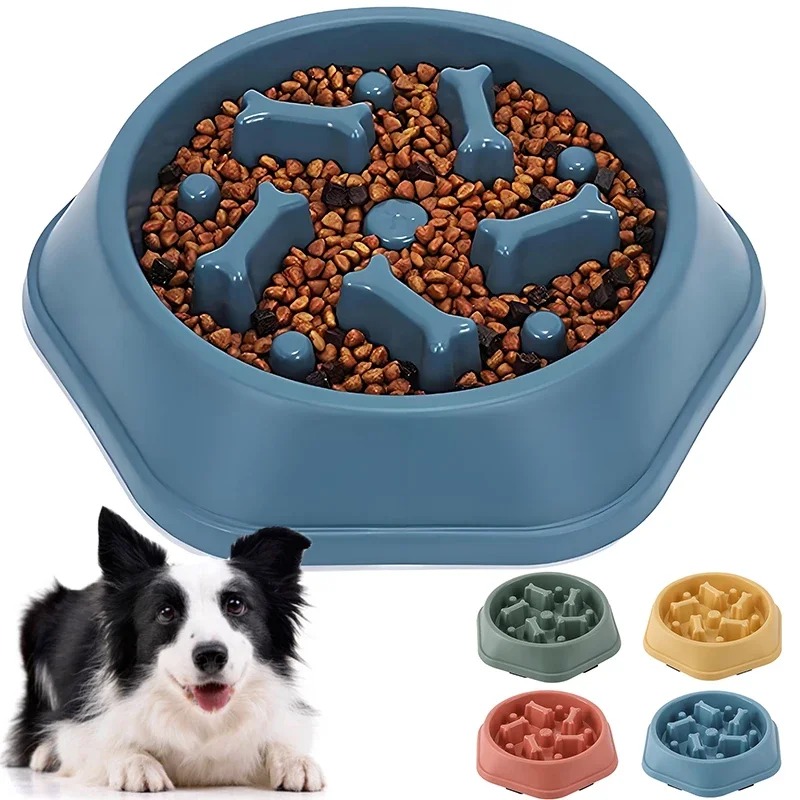 1Pc Slow Feeder Dog Bowl Anti- - огляд і ціна Slow Feeder Dog Bowl